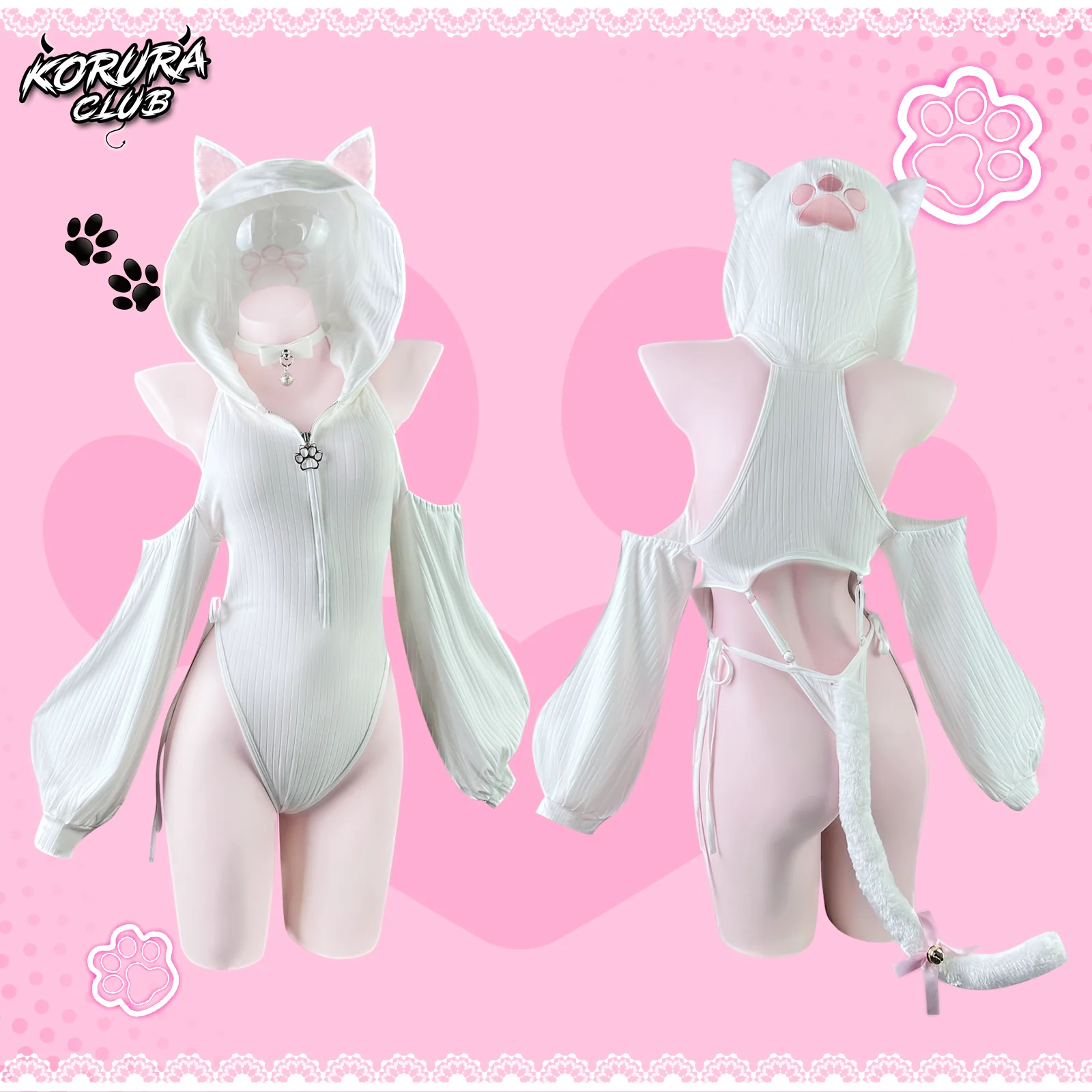 KORURACKUB-SHY NEKO BODYSUIT SR05 - Image 15