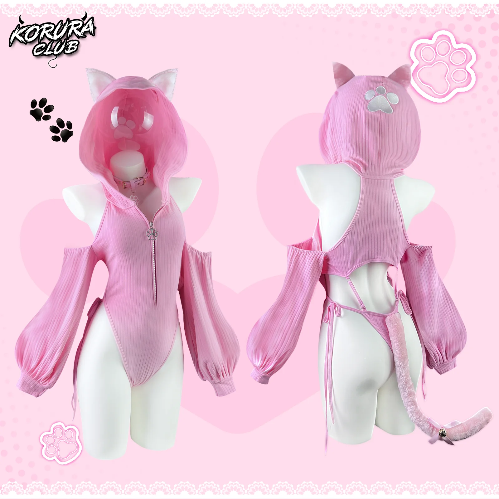 KORURACKUB-SHY NEKO BODYSUIT SR05 - Image 16