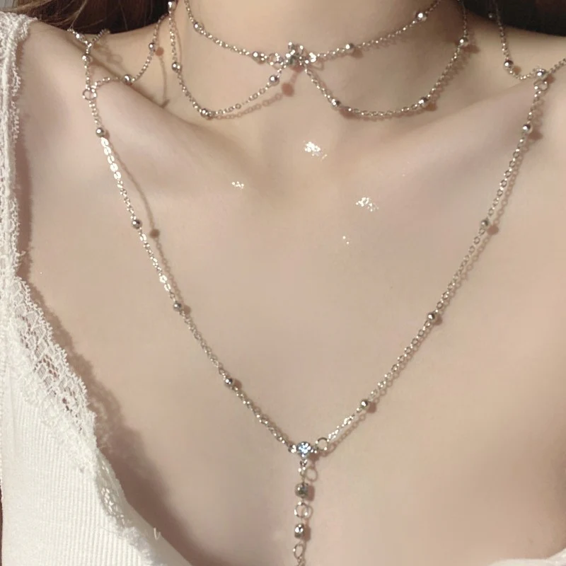 Silver Titanium Body Chain  HA2120 - Image 5