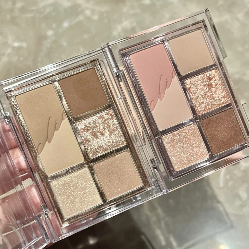 Six-color eyeshadow palette HA0956 - Image 4
