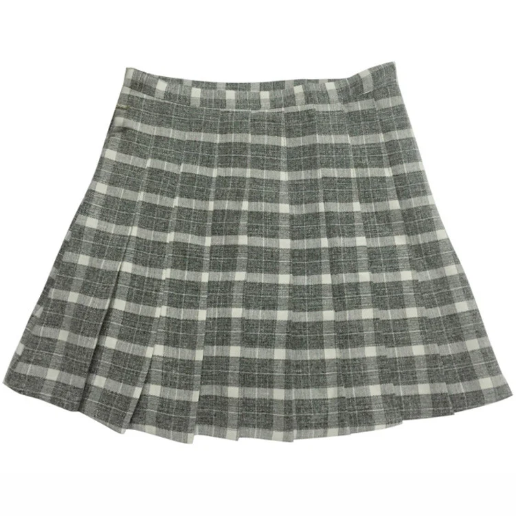 Slim A-Line High Waist Pleated Skirt    HA0693 - Image 5