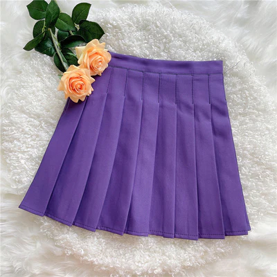Slim all match pleated skirt HA1330 - Image 10