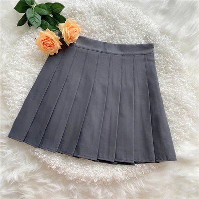 Slim all match pleated skirt HA1330 - Image 12