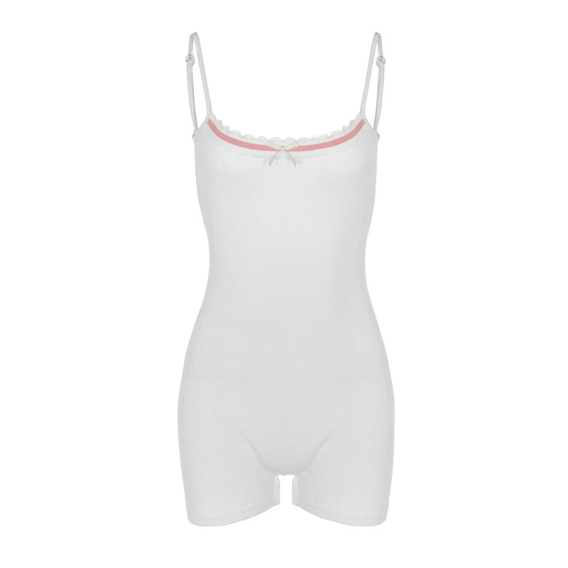 Slim low cut suspender jumpsuit HA1554 - Image 5