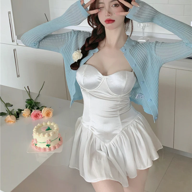 Pastel girl Sling dress HA0986 - Image 2