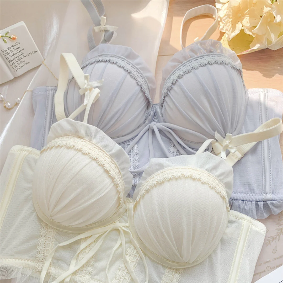 Small breast push up beautiful back bra   HA0841 - Image 2