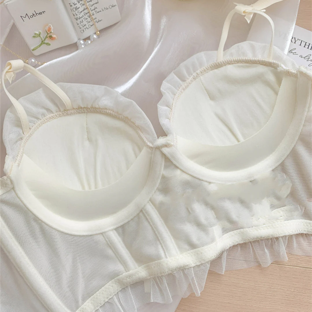 Small breast push up beautiful back bra   HA0841 - Image 3