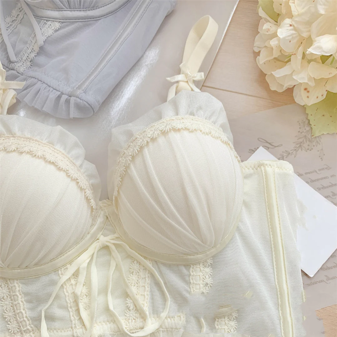 Small breast push up beautiful back bra   HA0841 - Image 4