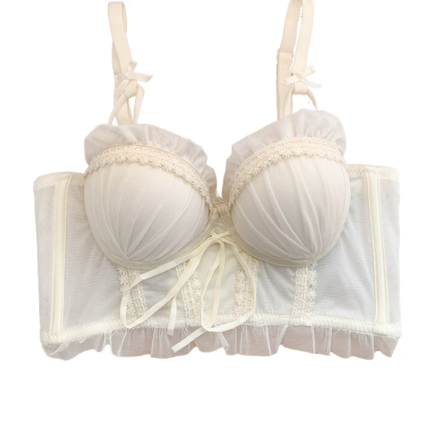 Small breast push up beautiful back bra   HA0841 - Image 5