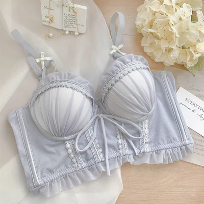 Small breast push up beautiful back bra   HA0841 - Image 6