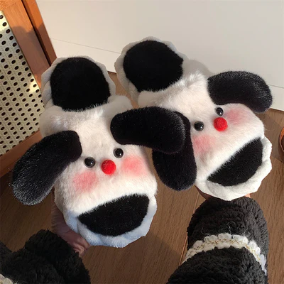 Soft cute piggy cotton slippers HA1347 - Image 8