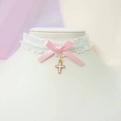 Soft girl bow collar  HA0502 - Image 14