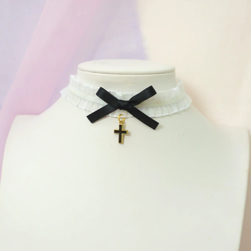 Soft girl bow collar  HA0502 - Image 3