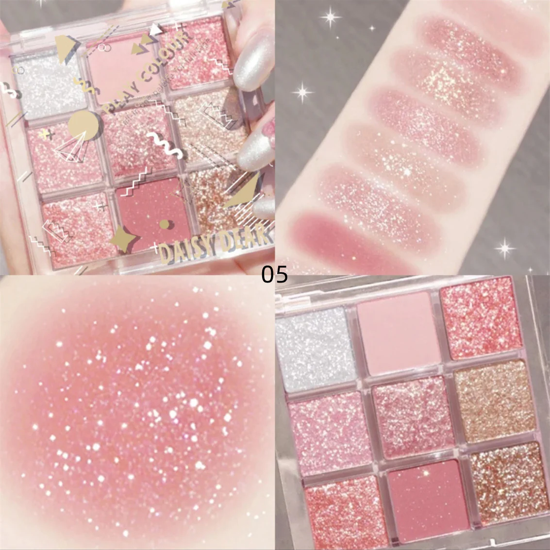 Starry sky nine palace eye shadow  HA0431 - Image 7