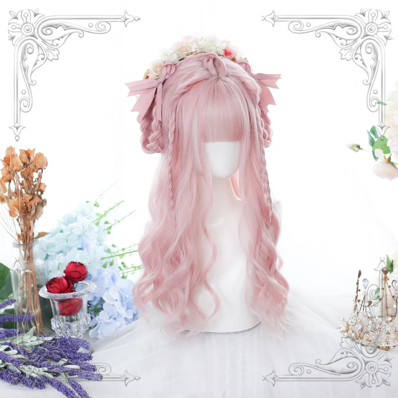 Strawberry Bobo Lolita Wig HA0457 - Image 2