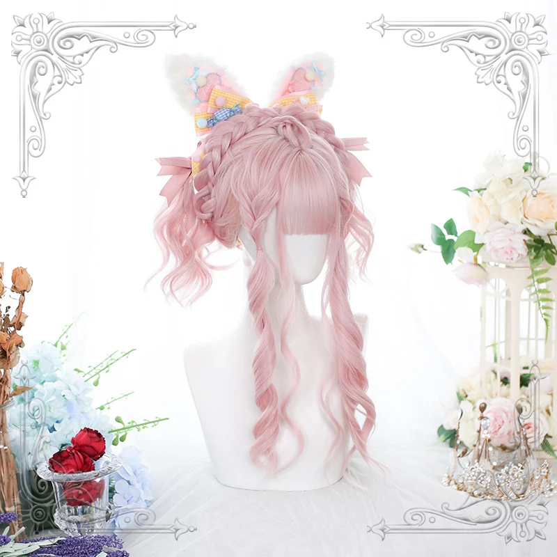 Strawberry Bobo Lolita Wig HA0457 - Image 3