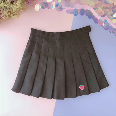 Strawberry thorn rust A-line skirt  HA0487 - Image 6