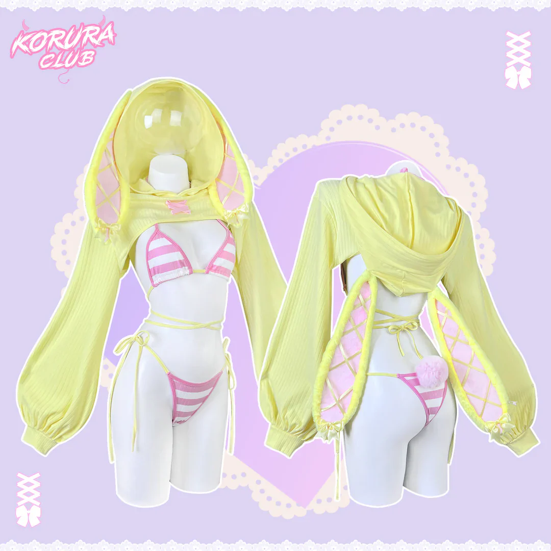 Striped Bunny Knitwear KO100 - Image 14