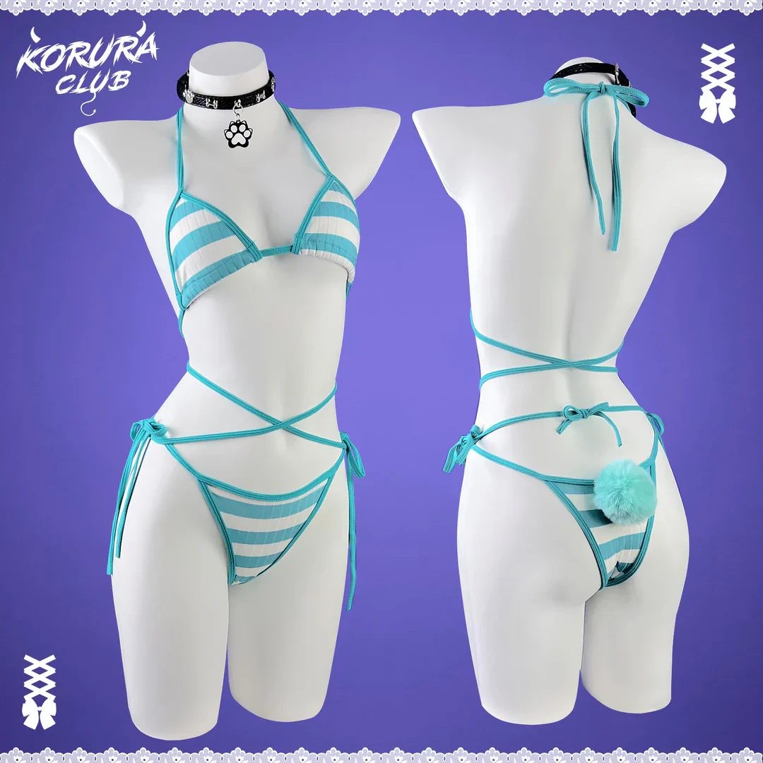 Striped Bunny Knitwear KO100 - Image 19