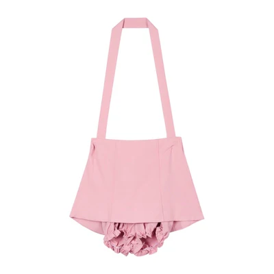 Striped Short Sleeve Shirt Pink Skirt Two-Piece Set  HA2175 - Image 6