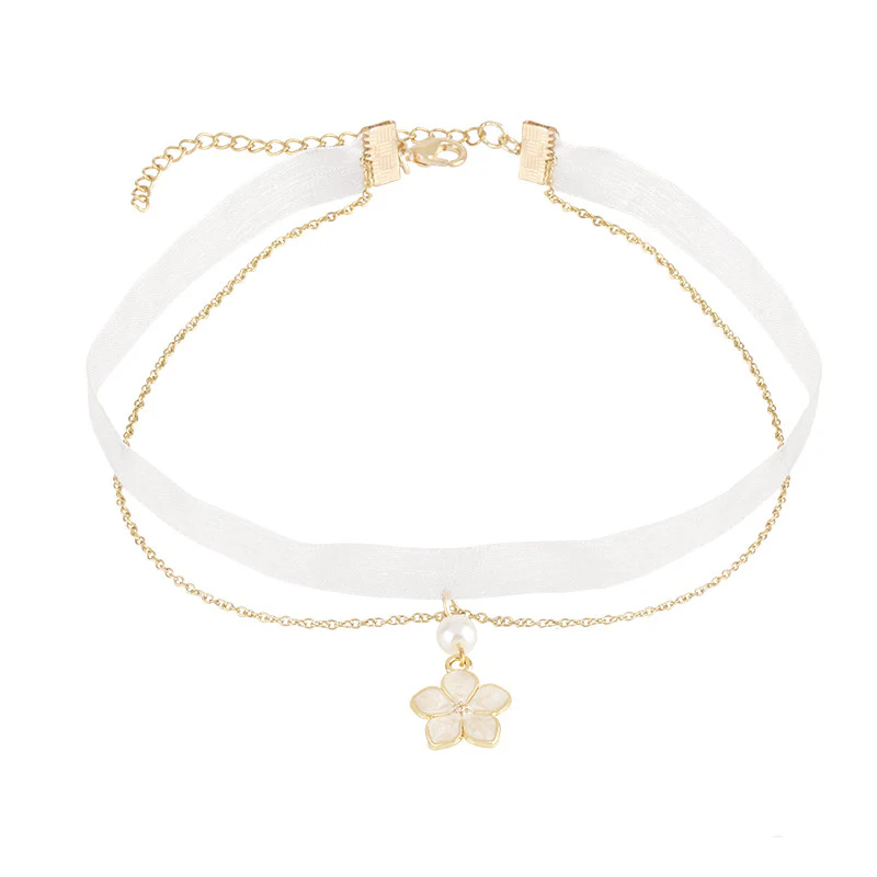 Super fairy collarbone chain women's necklace   HA1209 - Image 5