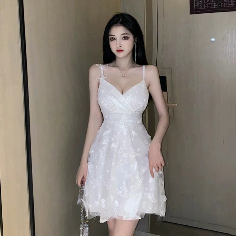 Super Fairy Mesh Puffy Sling Dress   HA1901 - Image 2