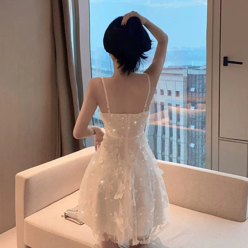 Super Fairy Mesh Puffy Sling Dress   HA1901 - Image 5