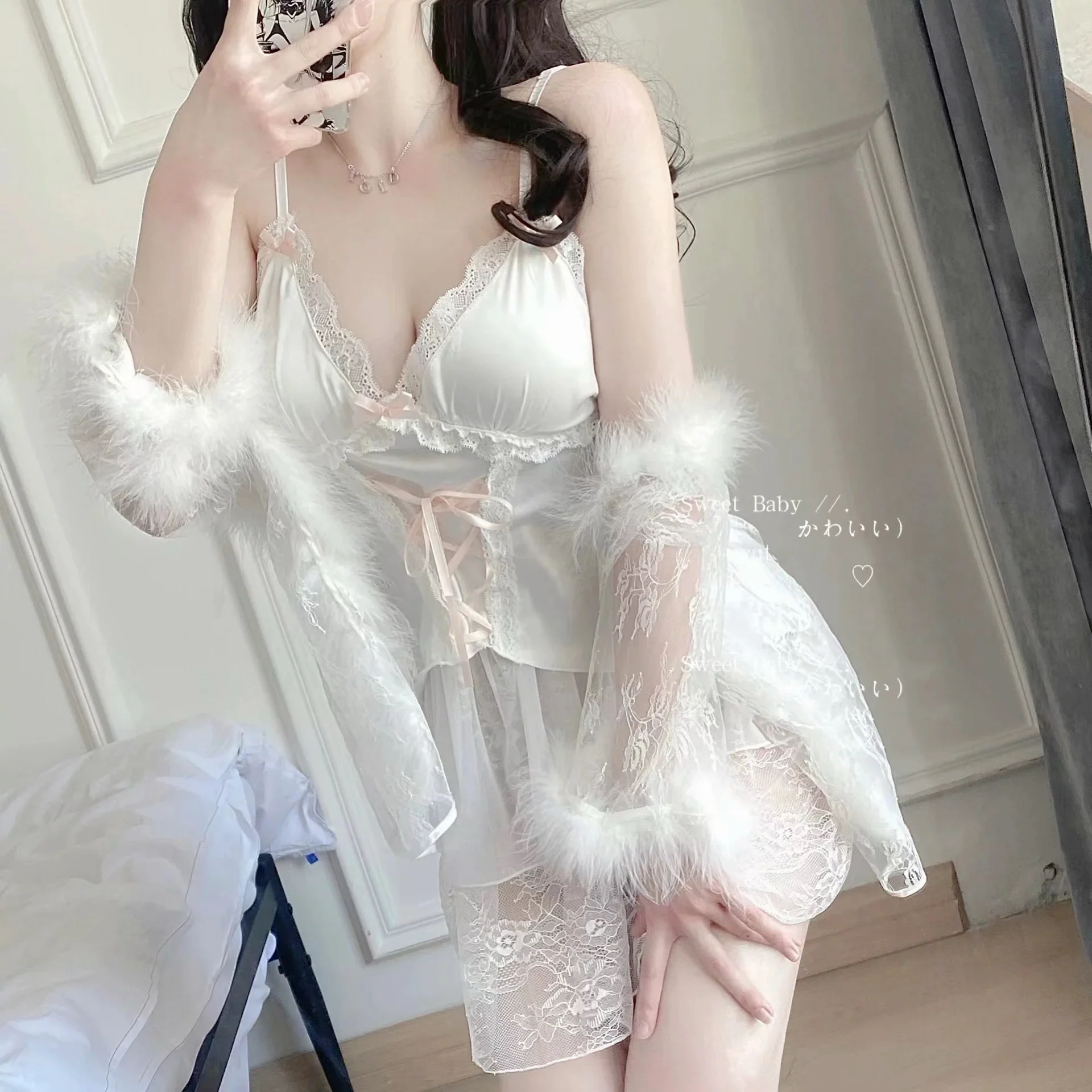 Swan Lace Dream Dress HA2637 - Image 2