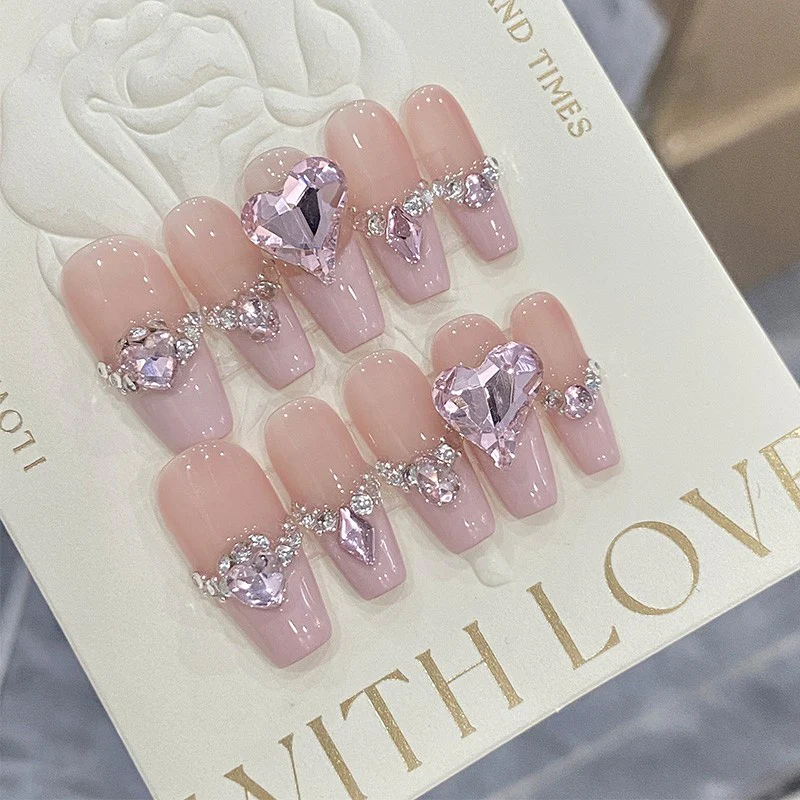 Swarovski bridal wear manicure   HA1447 - Image 2
