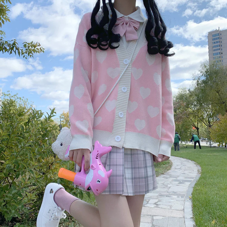 Sweet and cute knitted coat  HA0577 - Image 3