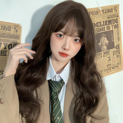 Sweet and cute long curly hair   HA0146 - Image 4