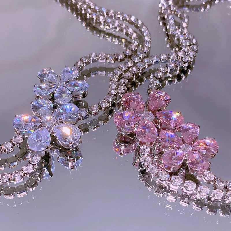 Sweet and Delicate Clavicle Chain  HA1795 - Image 2