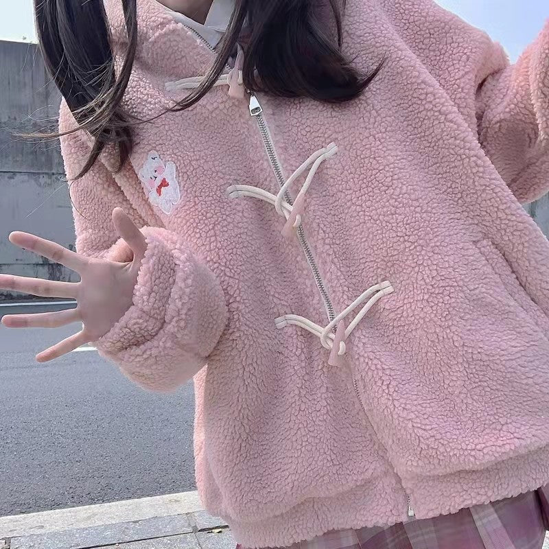 Sweet Bear Ears Long Sleeve Jacket   HA1501 - Image 2