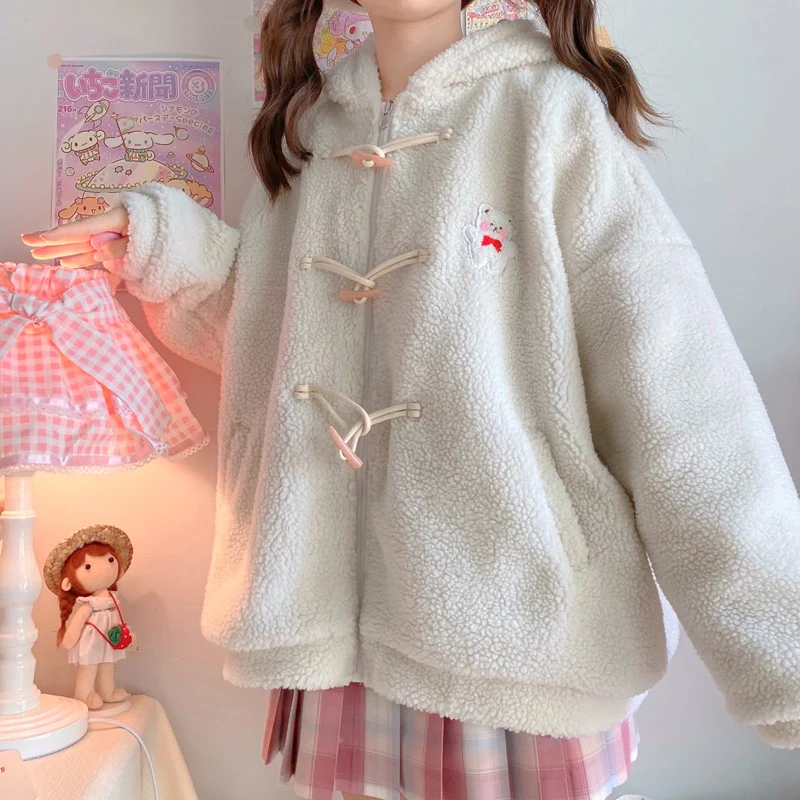 Sweet Bear Ears Long Sleeve Jacket   HA1501 - Image 4