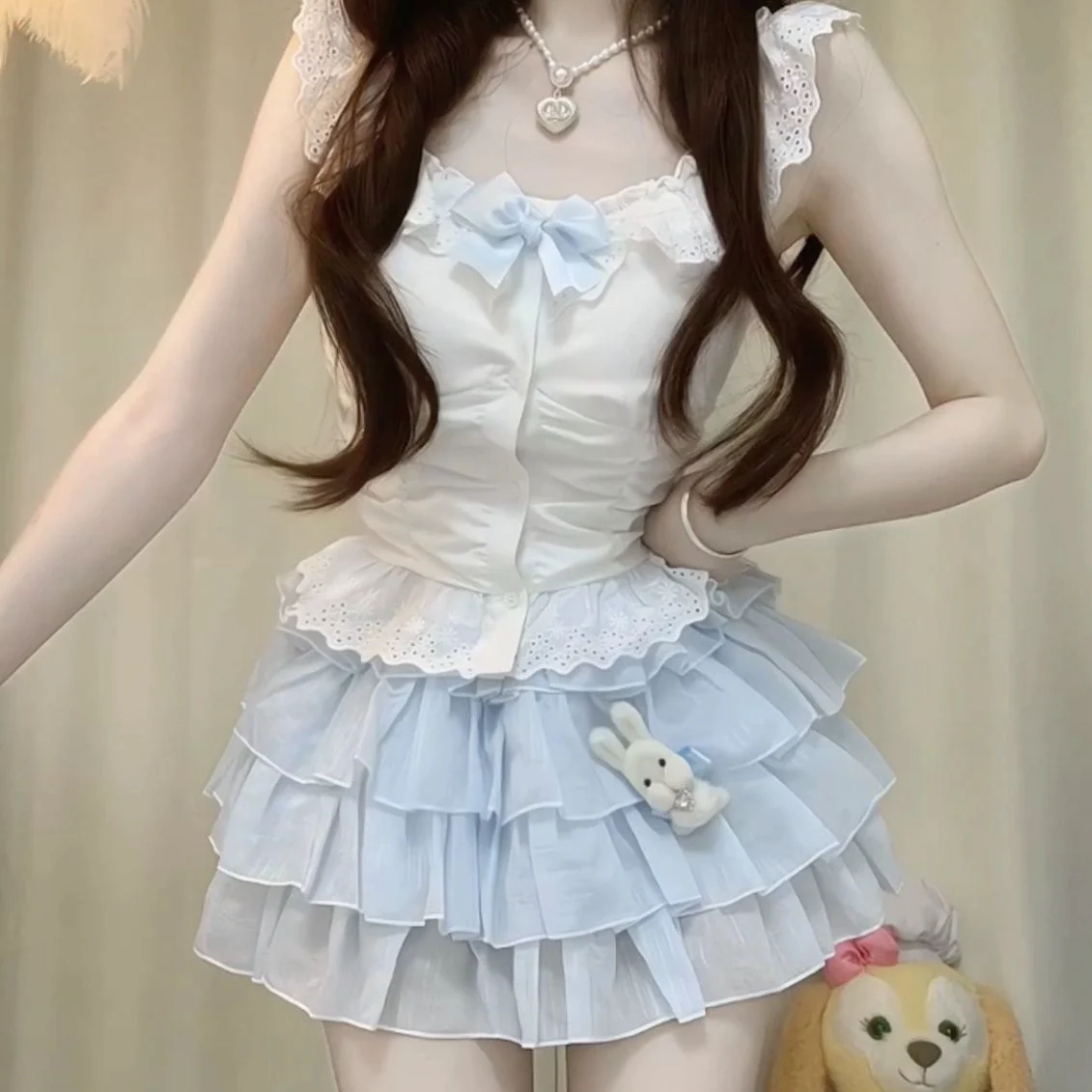 Sweet blue suit HA2558 - Image 2