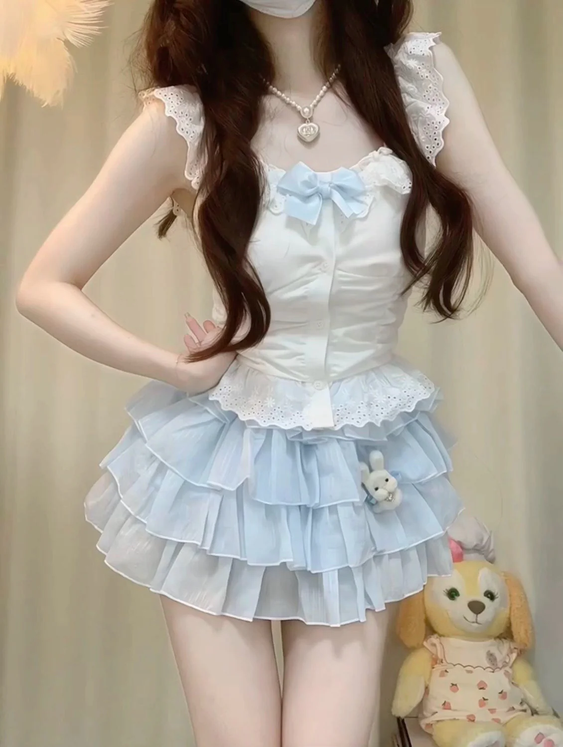 Sweet blue suit HA2558 - Image 3
