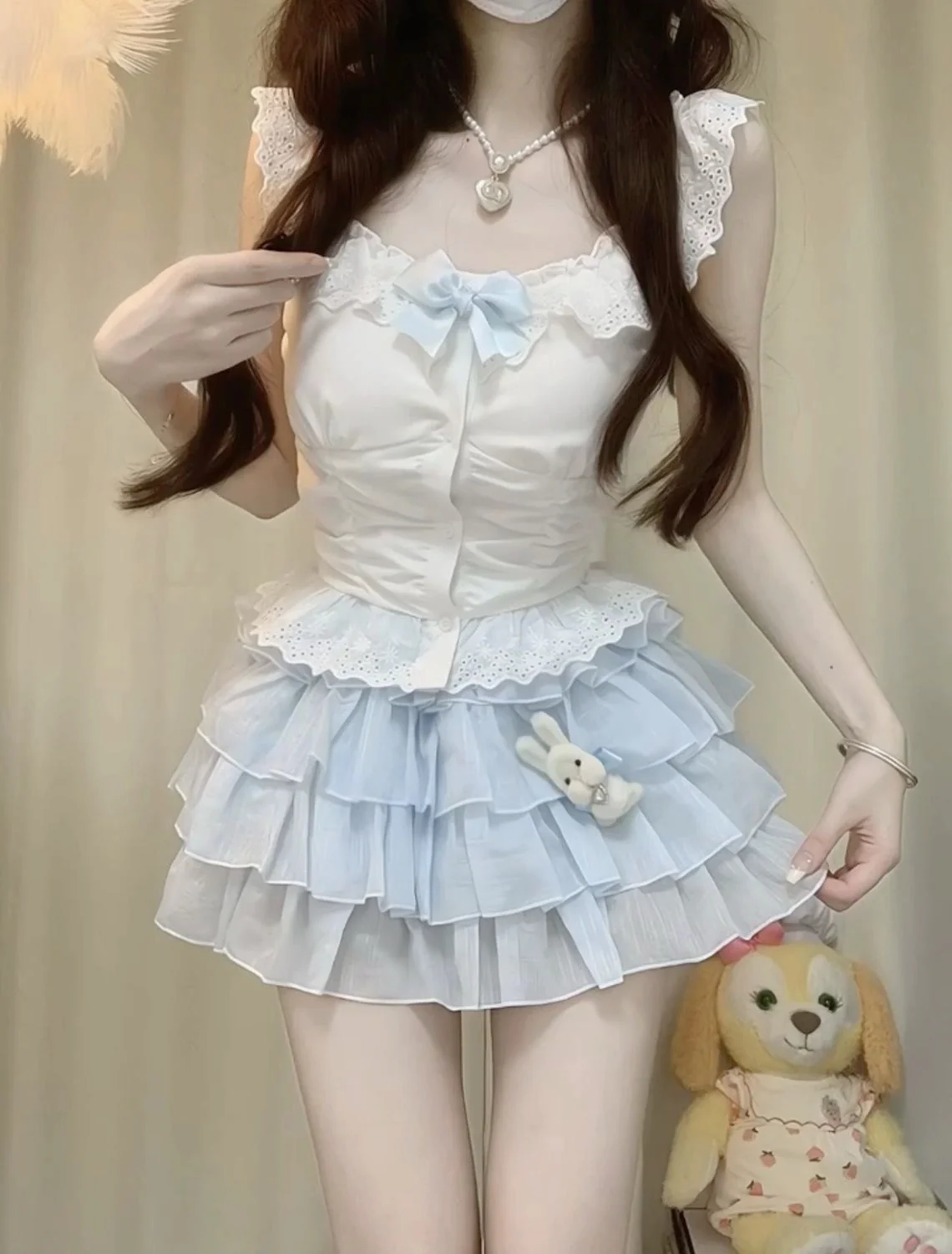 Sweet blue suit HA2558 - Image 4