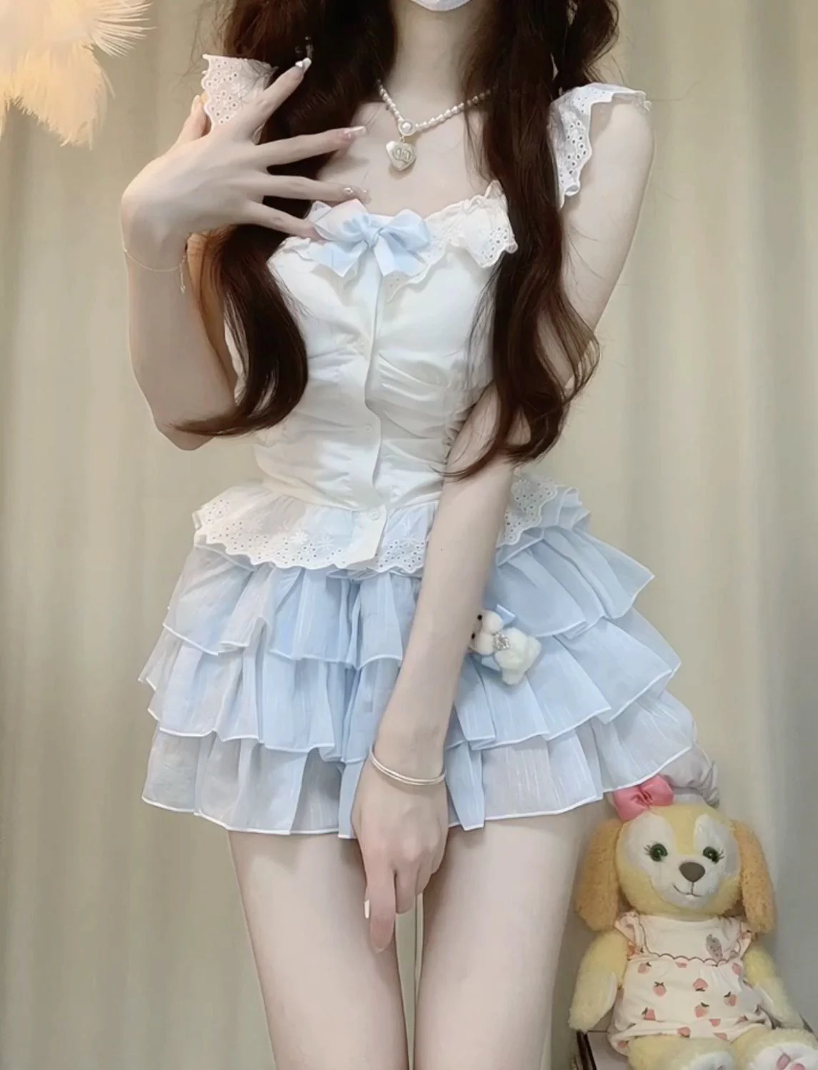 Sweet blue suit HA2558 - Image 5