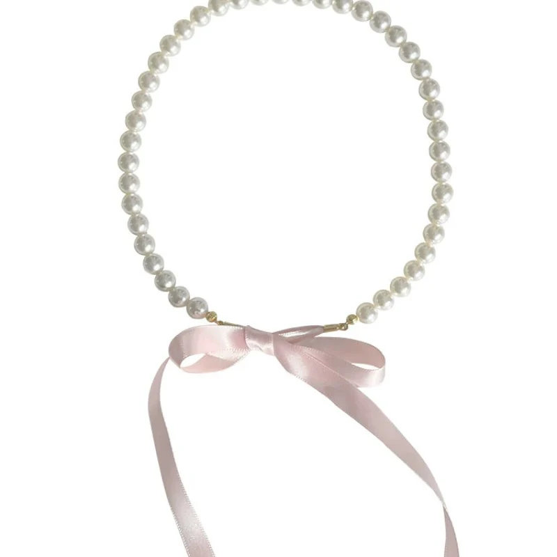 sweet bow all match necklace   HA2027 - Image 5