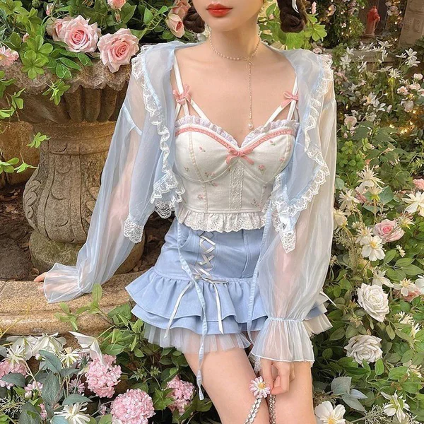 Sweet Bow Camisole  HA0792 - Image 4