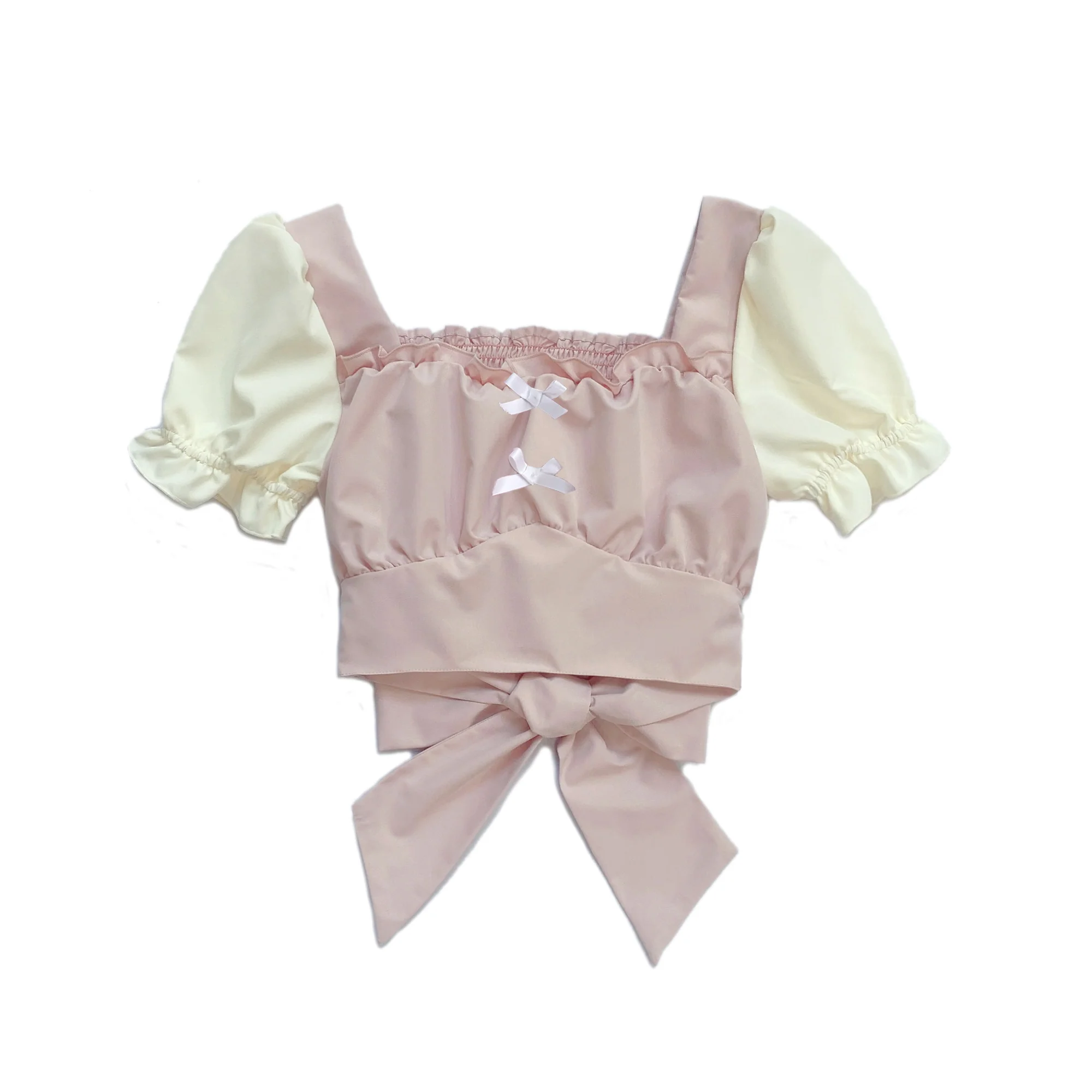 Sweet bow cute top    HA0408 - Image 5