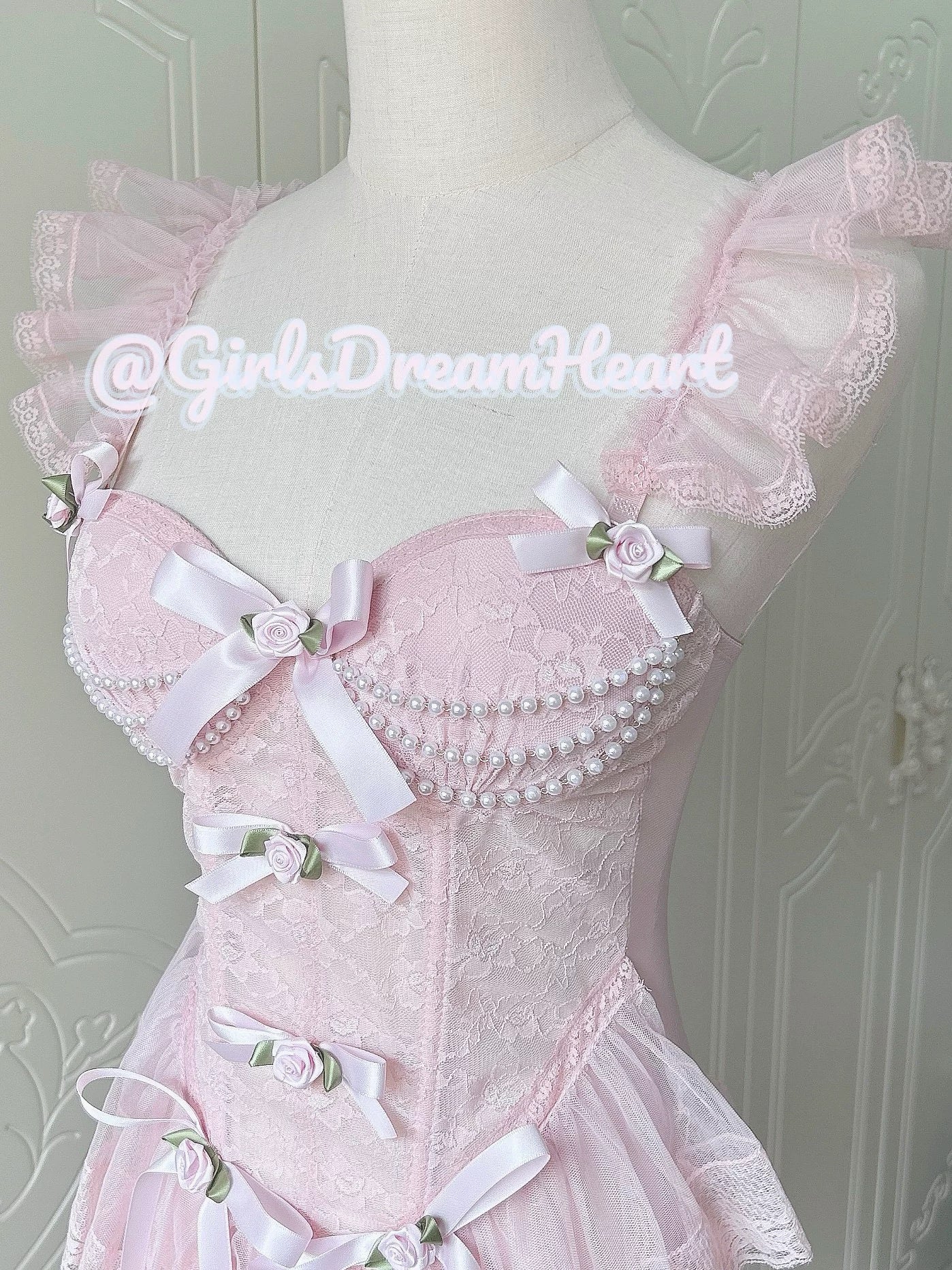 Sweet bow lace bra HA2384 - Image 5