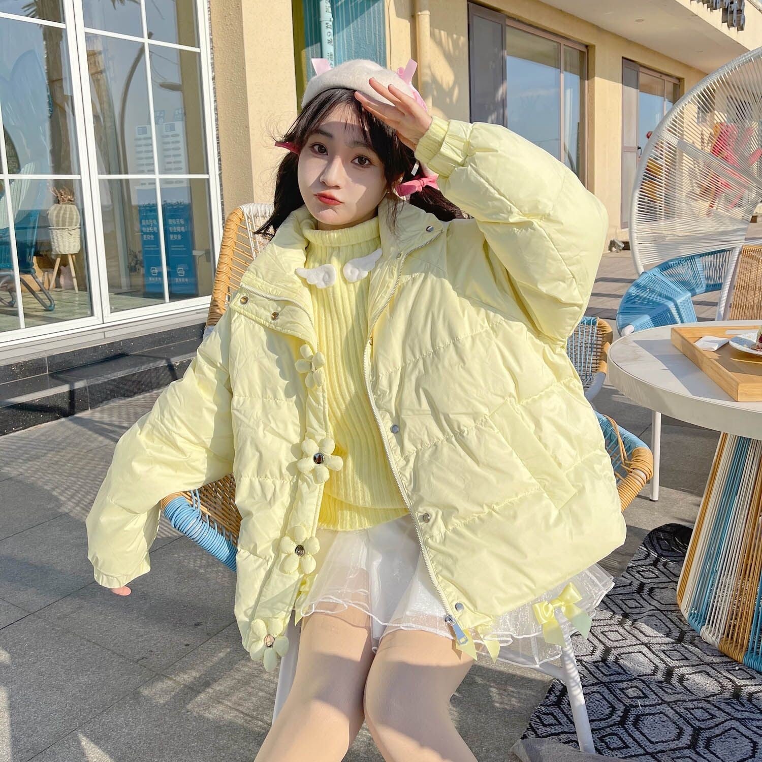 Sweet Bowknot Mesh Skirt  HA1408 - Image 10