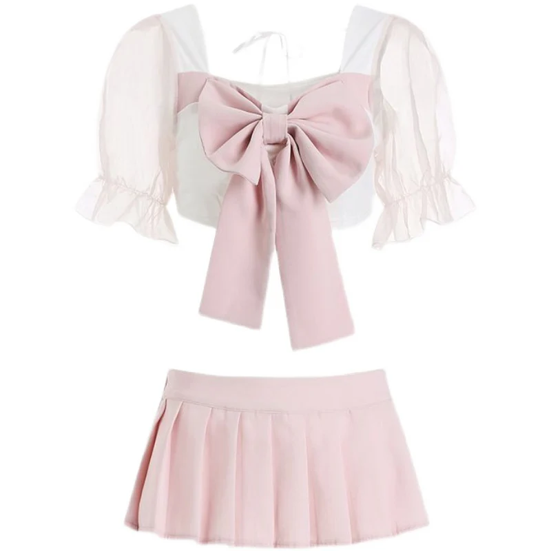 Sweet bowknot student uniform   HA2078 - Image 6