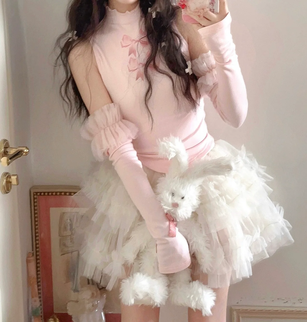 Sweet cake tulle skirt HA2580 - Image 5