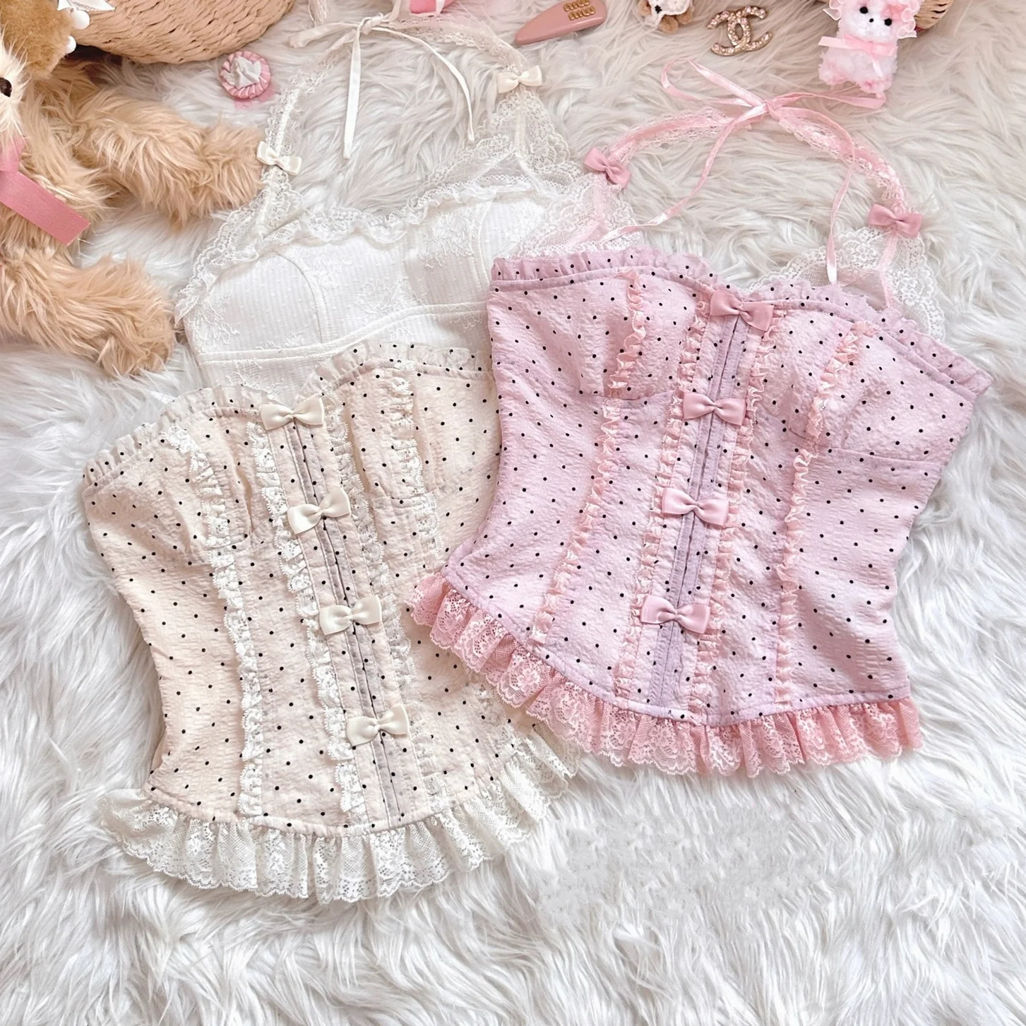 Sweet chiffon set HA2505 - Image 2