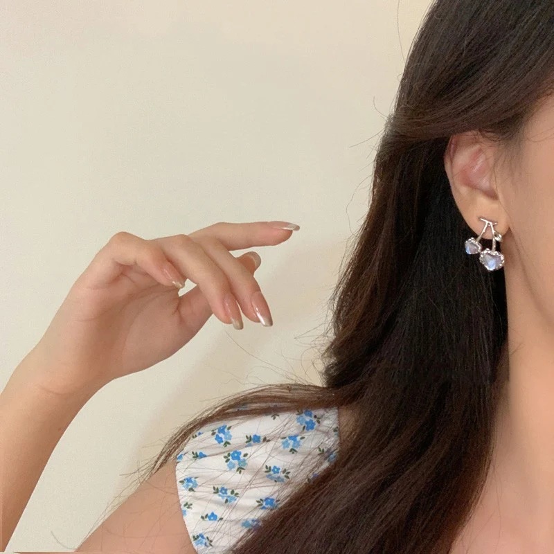 Sweet Fashion Cherry Earrings   HA1787 - Image 5