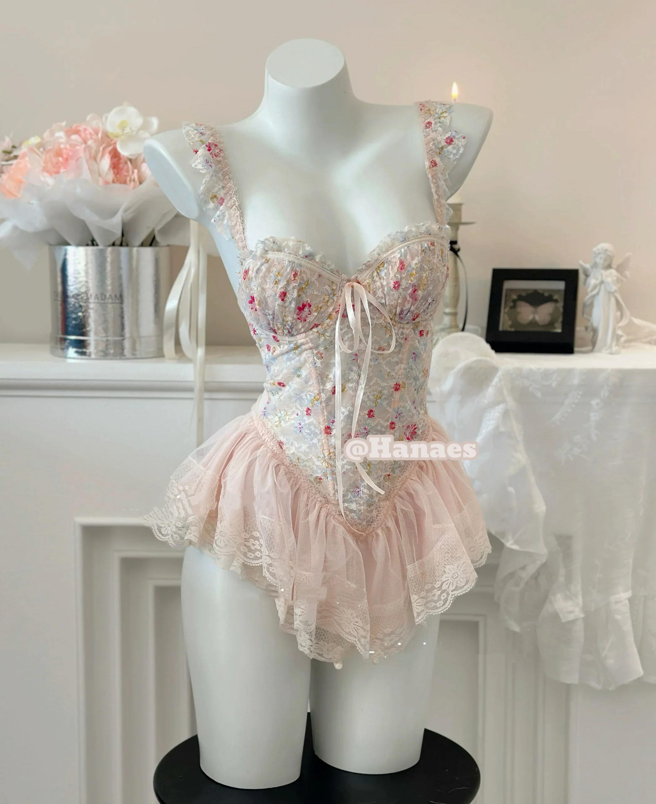 Sweet floral dress HA2817 - Image 5