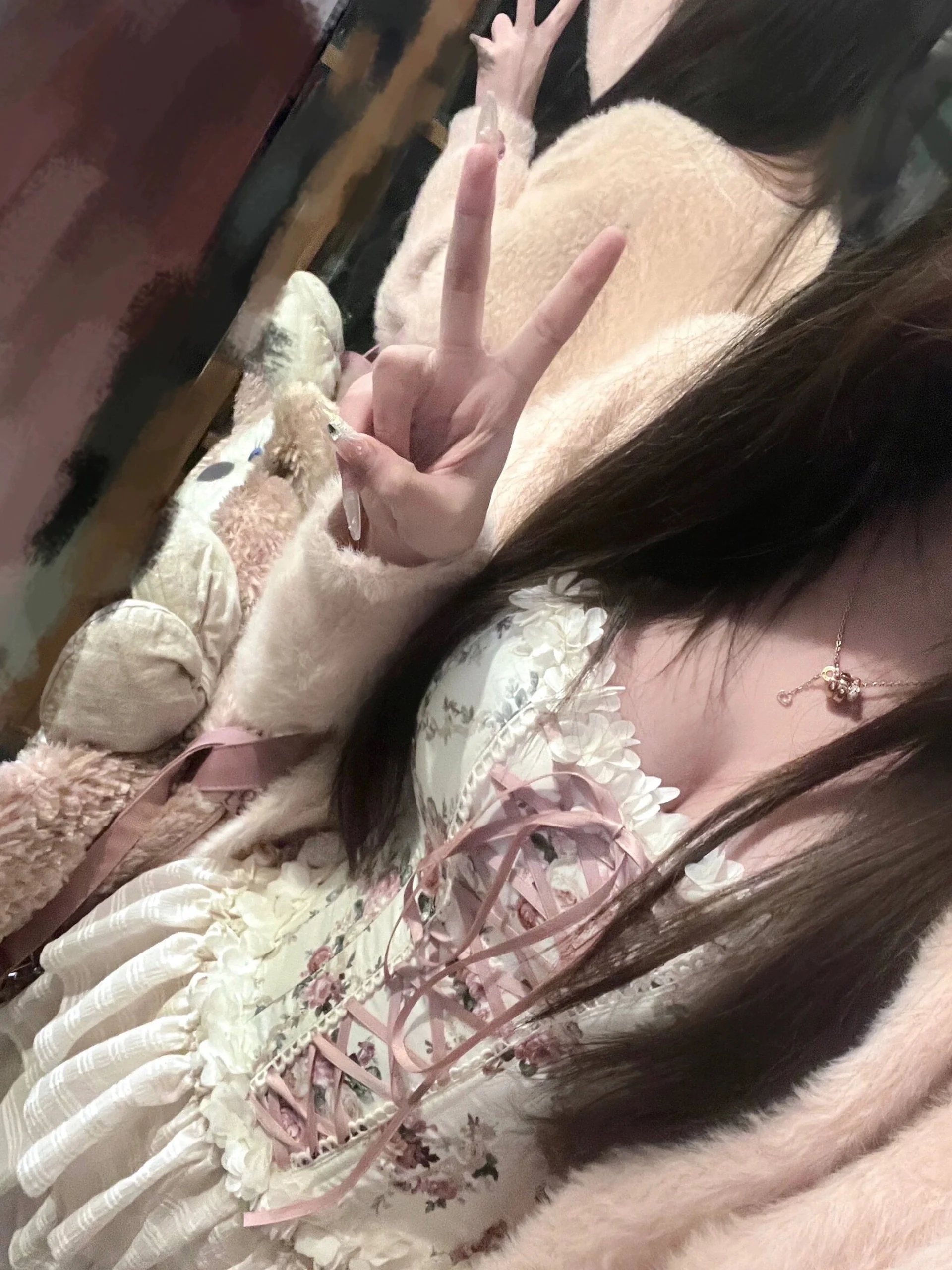 Sweet floral set HA2419 - Image 4