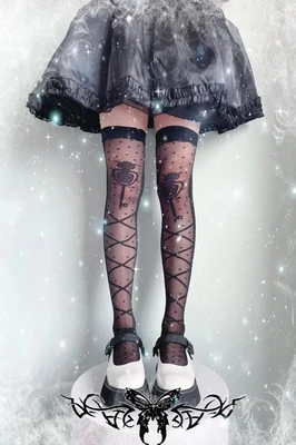 Sweet Japanese Lolita Stockings   HA0673 - Image 6